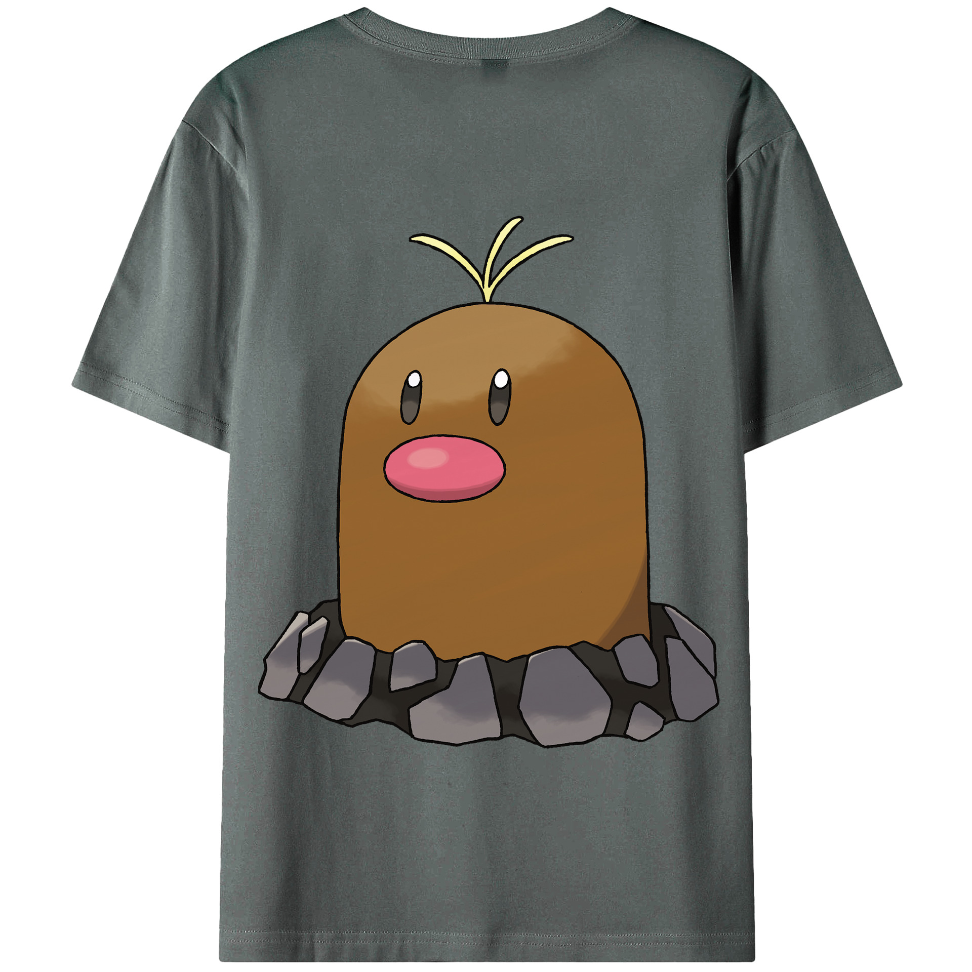 （画像用） ポケットモンスター Pokémon 綿100％半袖Tシャツ（背面プリント）